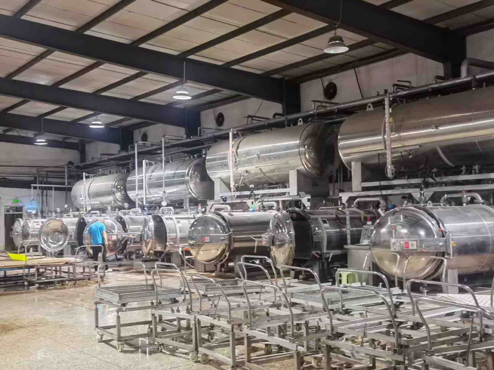 HUIYILAI production workshop in Zhucheng food-machinery hub