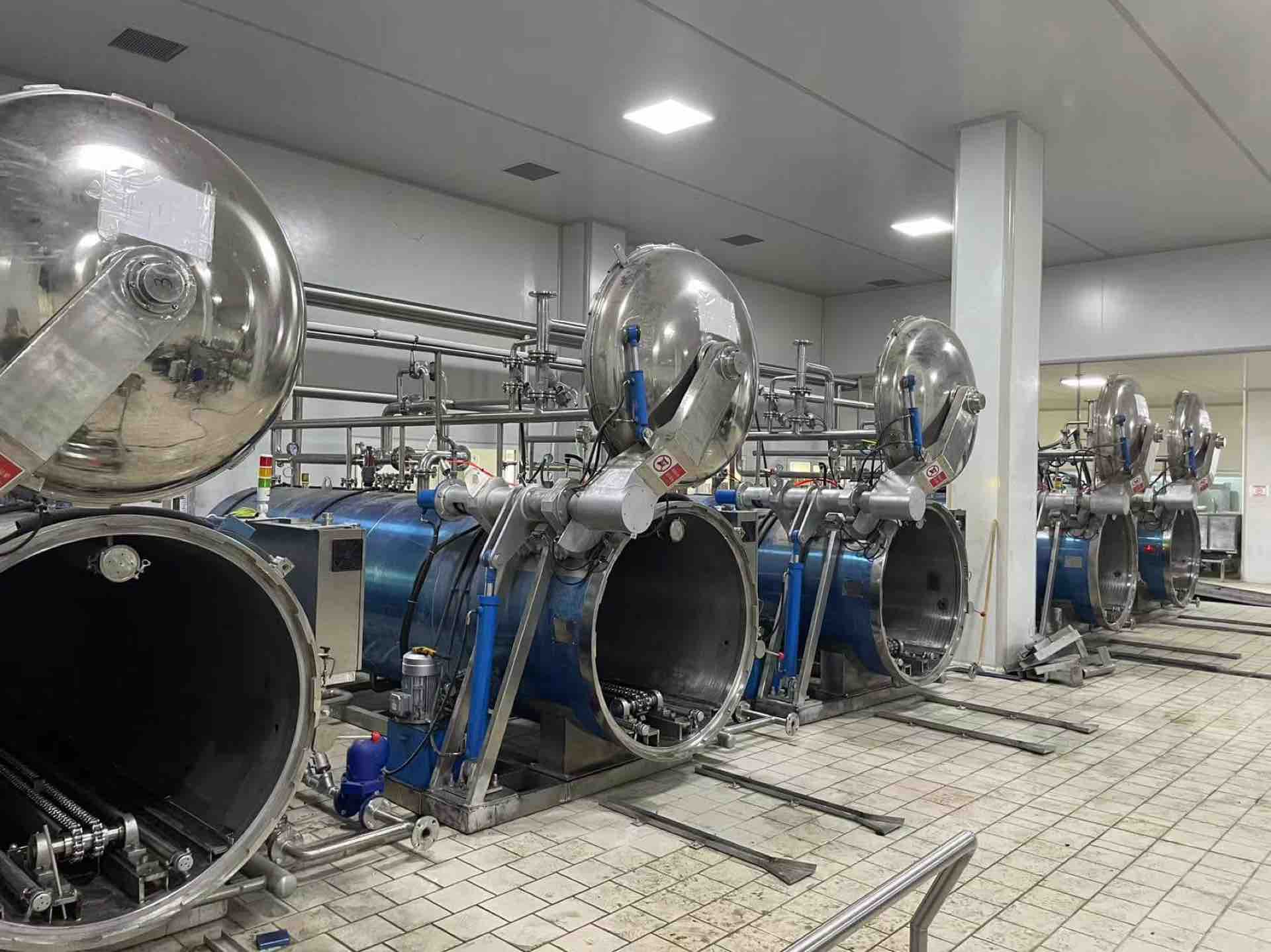 HUIYILAI food processing equipment manufacturing workshop in Zhucheng, China